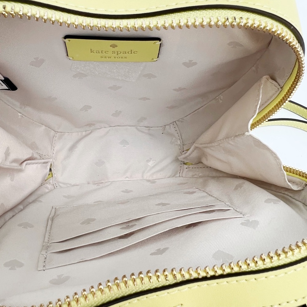 Kate Spade Novelty Crossbody Quilted Leather Green Multi - Picture 6 of 7
